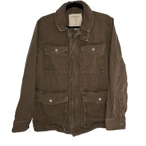 American Eagle Outfitters Brown Military Field Jacket